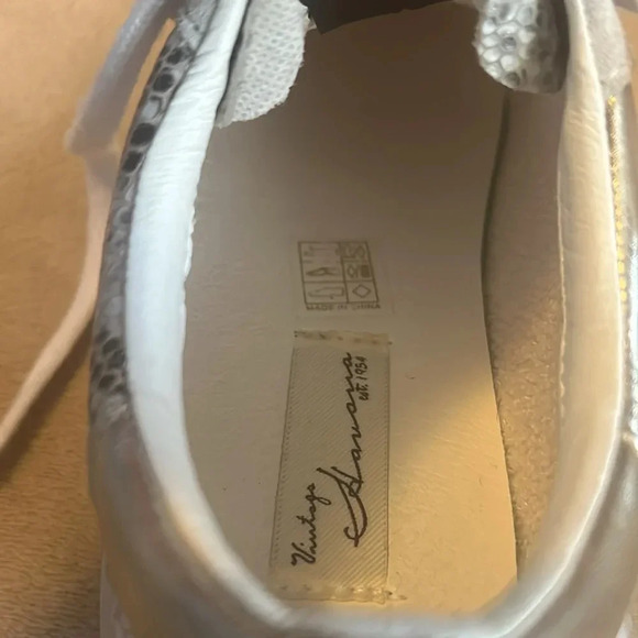 VINTAGE HAVANA Snake Print Women’s Sneakers - Picture 8 of 13